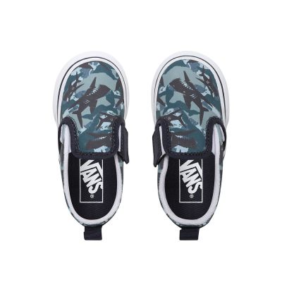 Vans Animal Camo Slip-On - Çocuk Slip-On Ayakkabı (Beyaz)